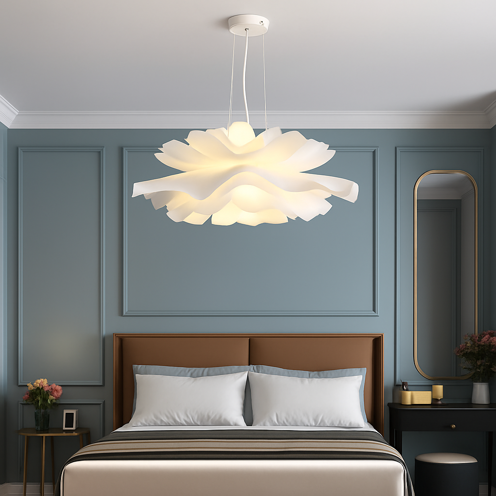 Belvondo | Minimalist Floral Form Layered Pendant Light