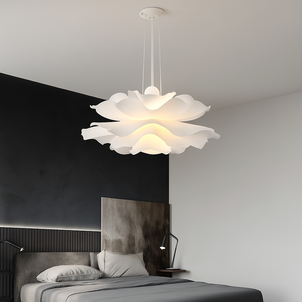 Belvondo | Minimalist Floral Form Layered Pendant Light