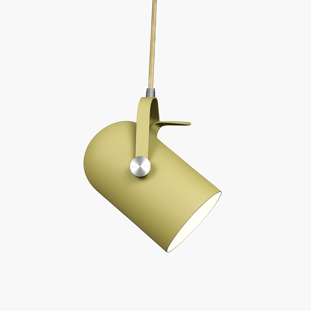Velvion | Minimalist Aluminum Cylinder Pendant Ceiling Light Fixture
