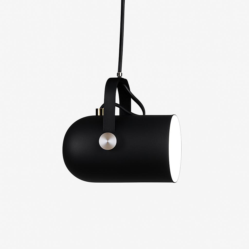 Velvion | Minimalist Aluminum Cylinder Pendant Ceiling Light Fixture