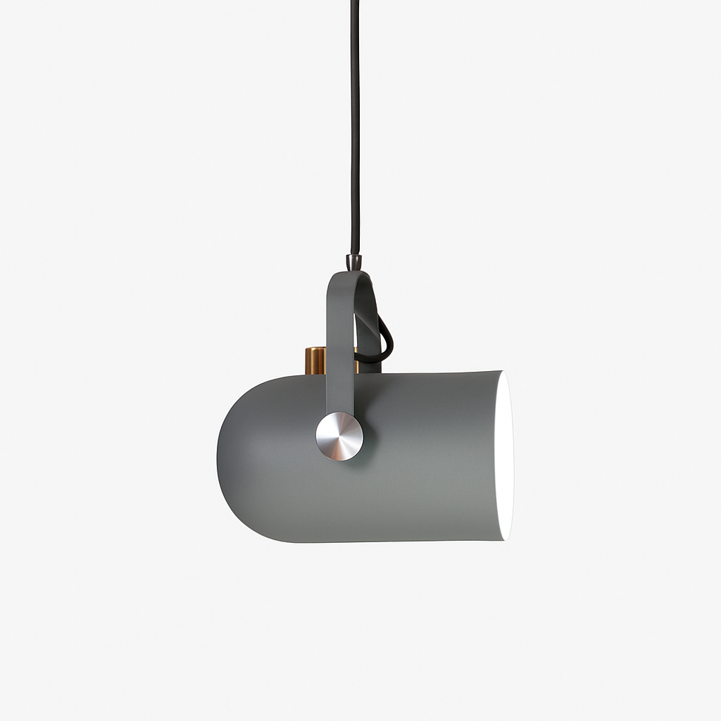 Velvion | Minimalist Aluminum Cylinder Pendant Ceiling Light Fixture