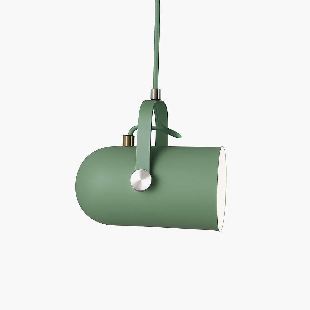 Velvion | Minimalist Aluminum Cylinder Pendant Ceiling Light Fixture