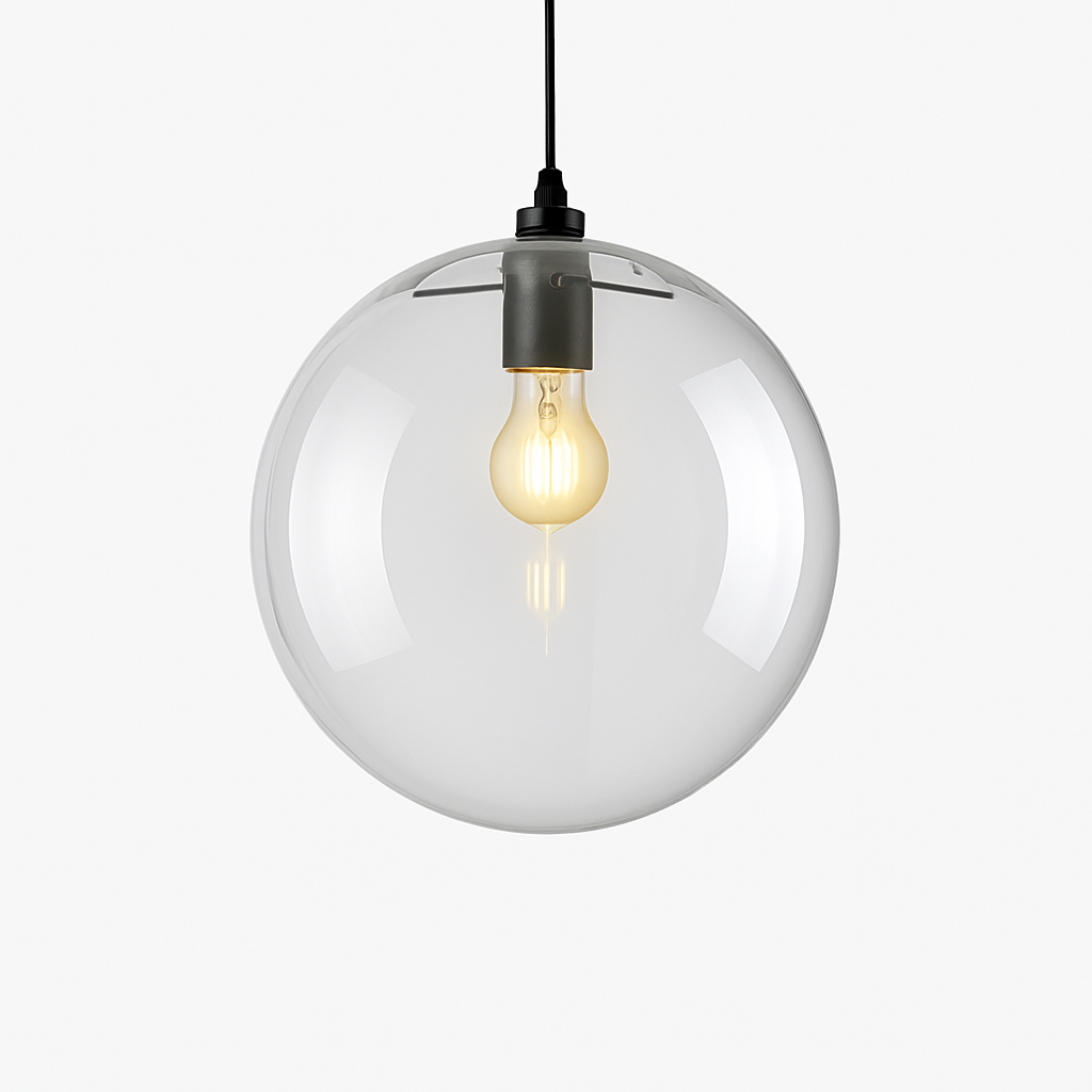 Virellian | Modern Glass Globe LED Pendant Light Sphere