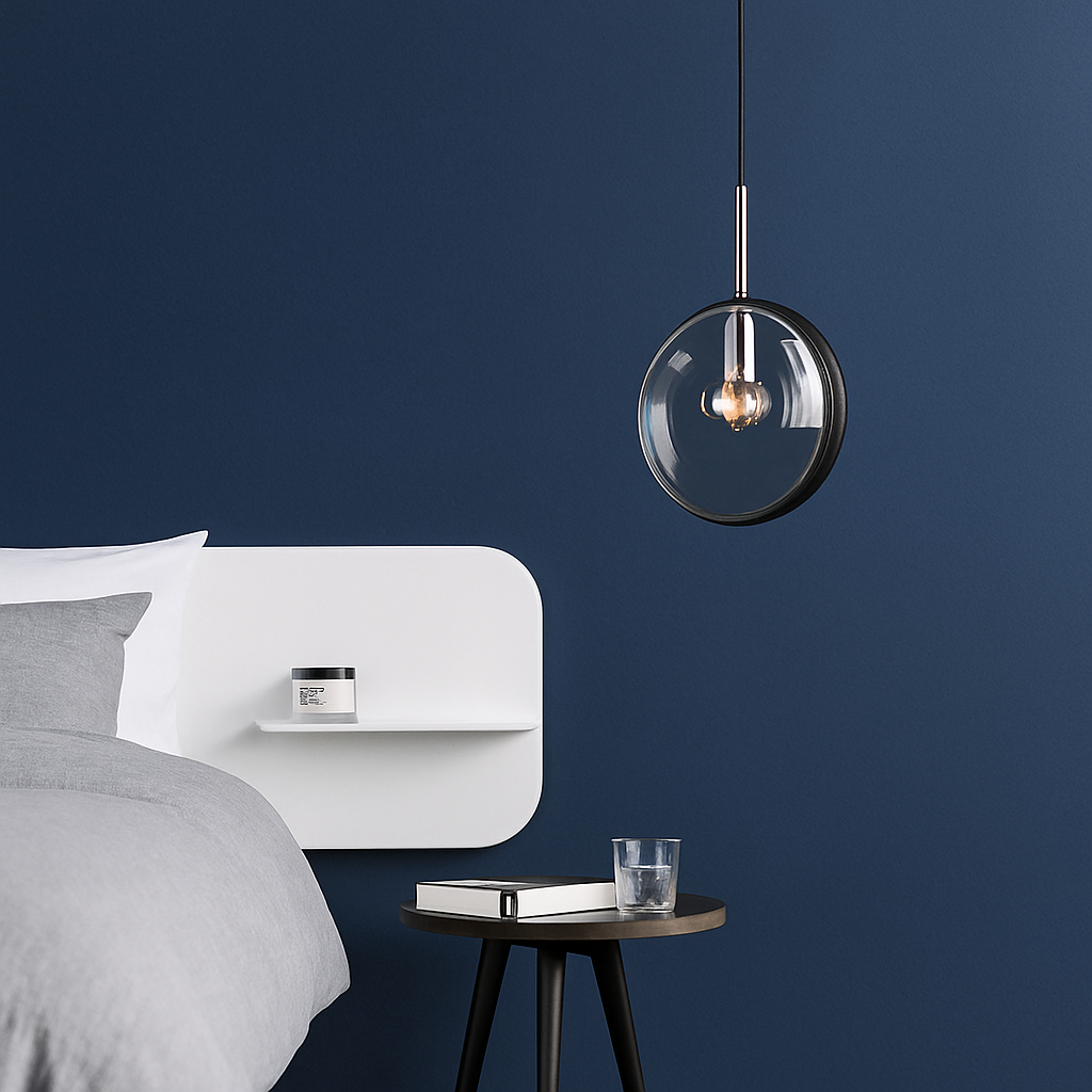 Quenoriz | Nordic Spherical Painted Glass Pendant Light