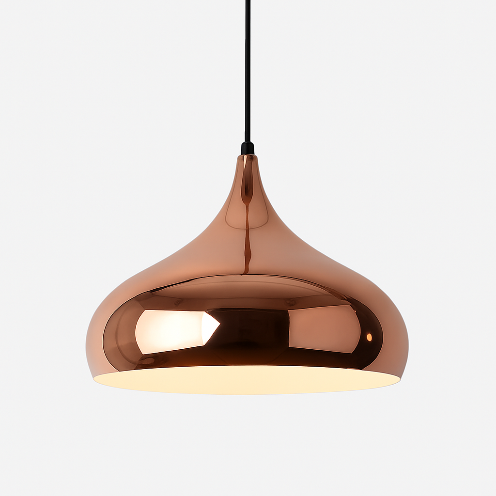 Velsoria | Sculptural Geometric Droplet Orb Pendant Light