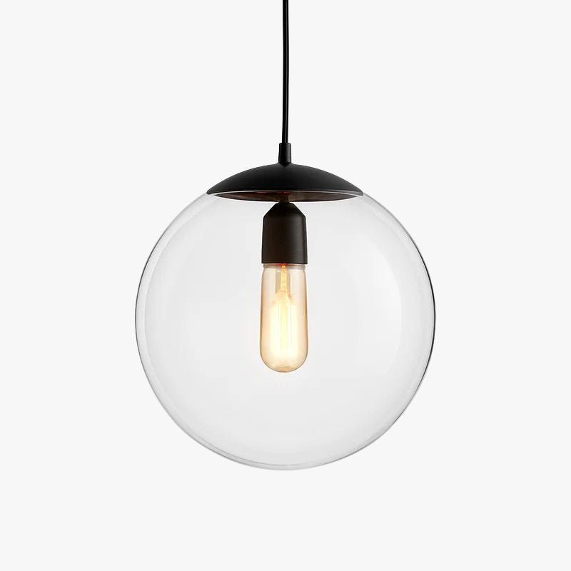 Veliyana | Minimalist Orb Glass Celestial Pendant Light
