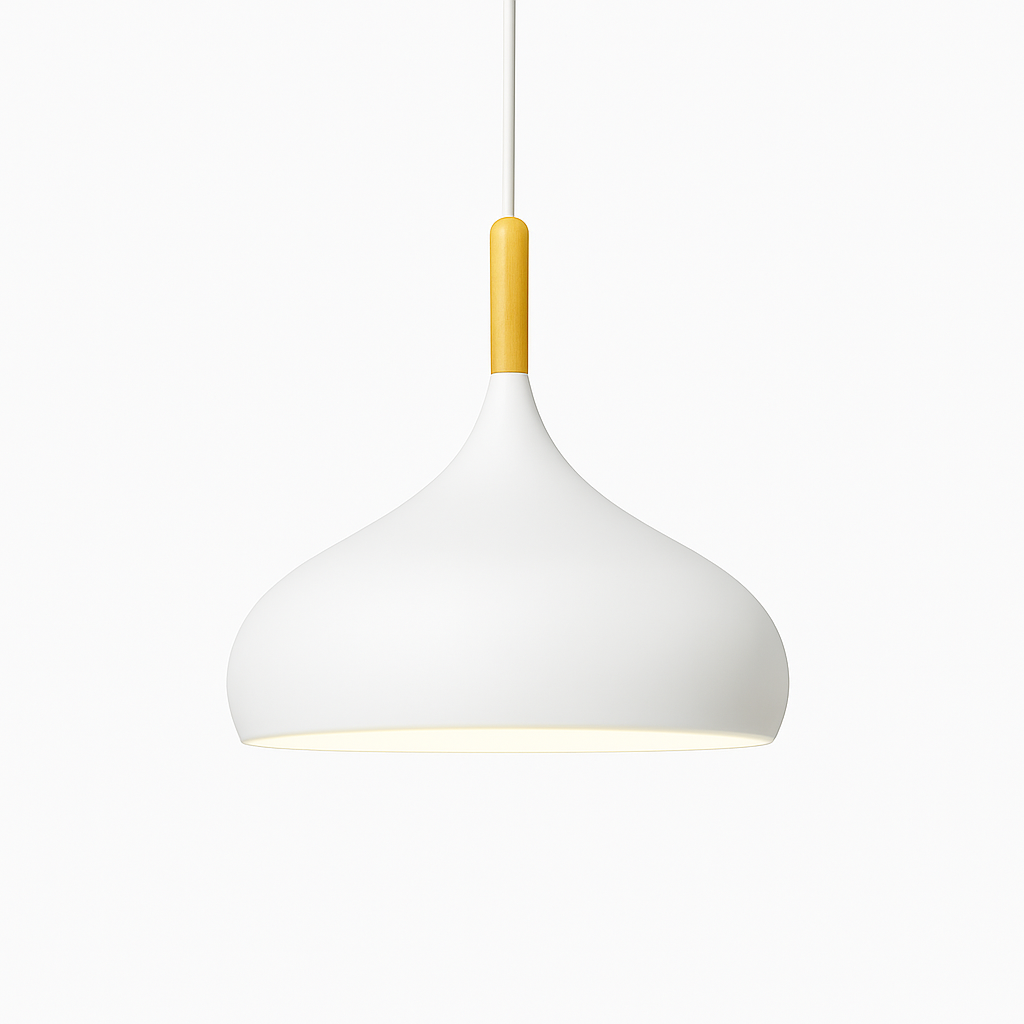 Velrion | Nordic Metal and Wood LED Pendant Ceiling Light