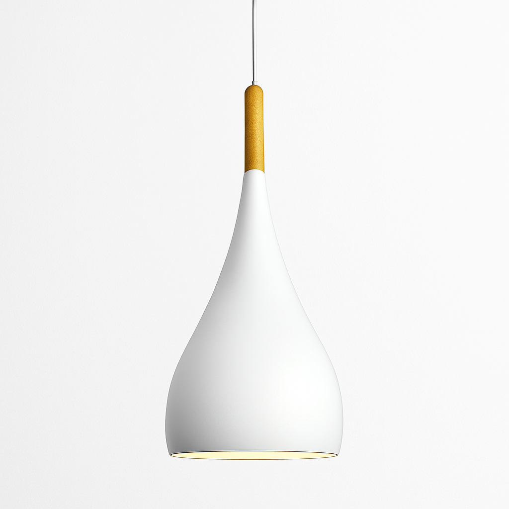 Velrion | Nordic Metal and Wood LED Pendant Ceiling Light