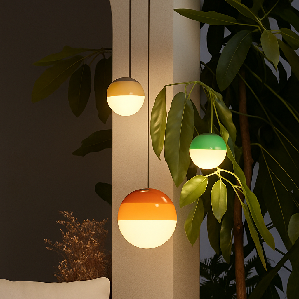 Vantoluxe | Artistic Orbed Gradient Glass Pendant Light