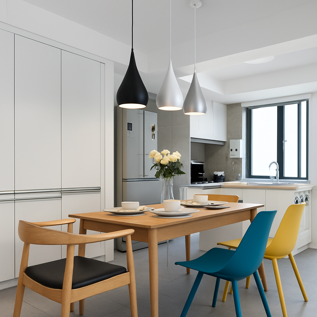 Quorven | Modern Sculpted Hand Shape Pendant Ceiling Light