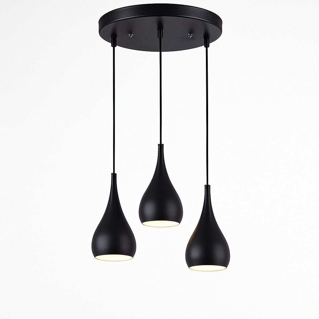 Quorven | Modern Sculpted Hand Shape Pendant Ceiling Light