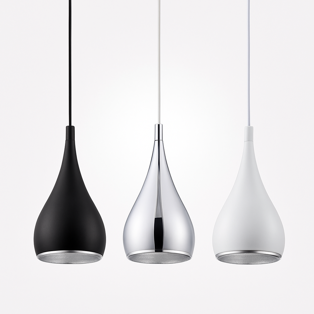 Quorven | Modern Sculpted Hand Shape Pendant Ceiling Light