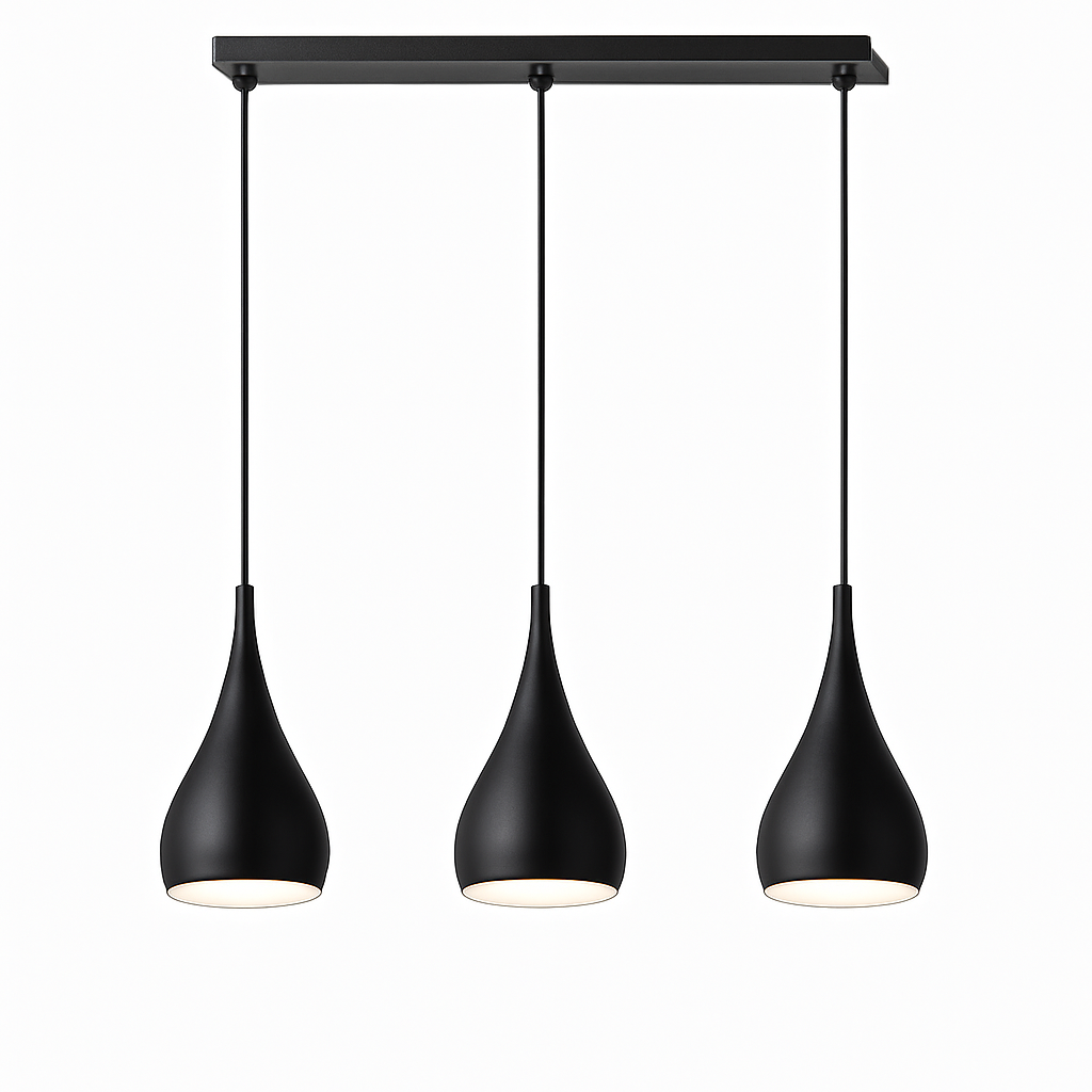 Quorven | Modern Sculpted Hand Shape Pendant Ceiling Light