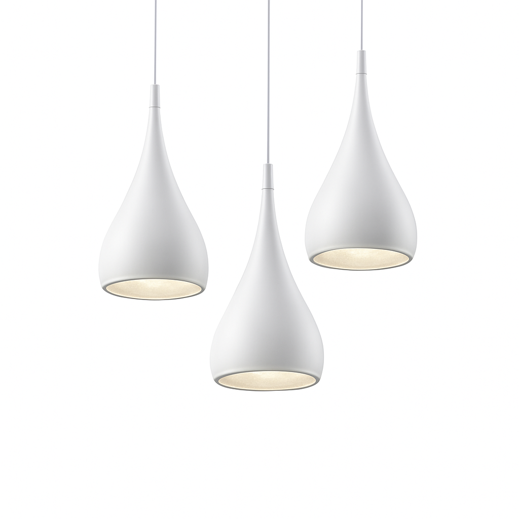 Quorven | Modern Sculpted Hand Shape Pendant Ceiling Light