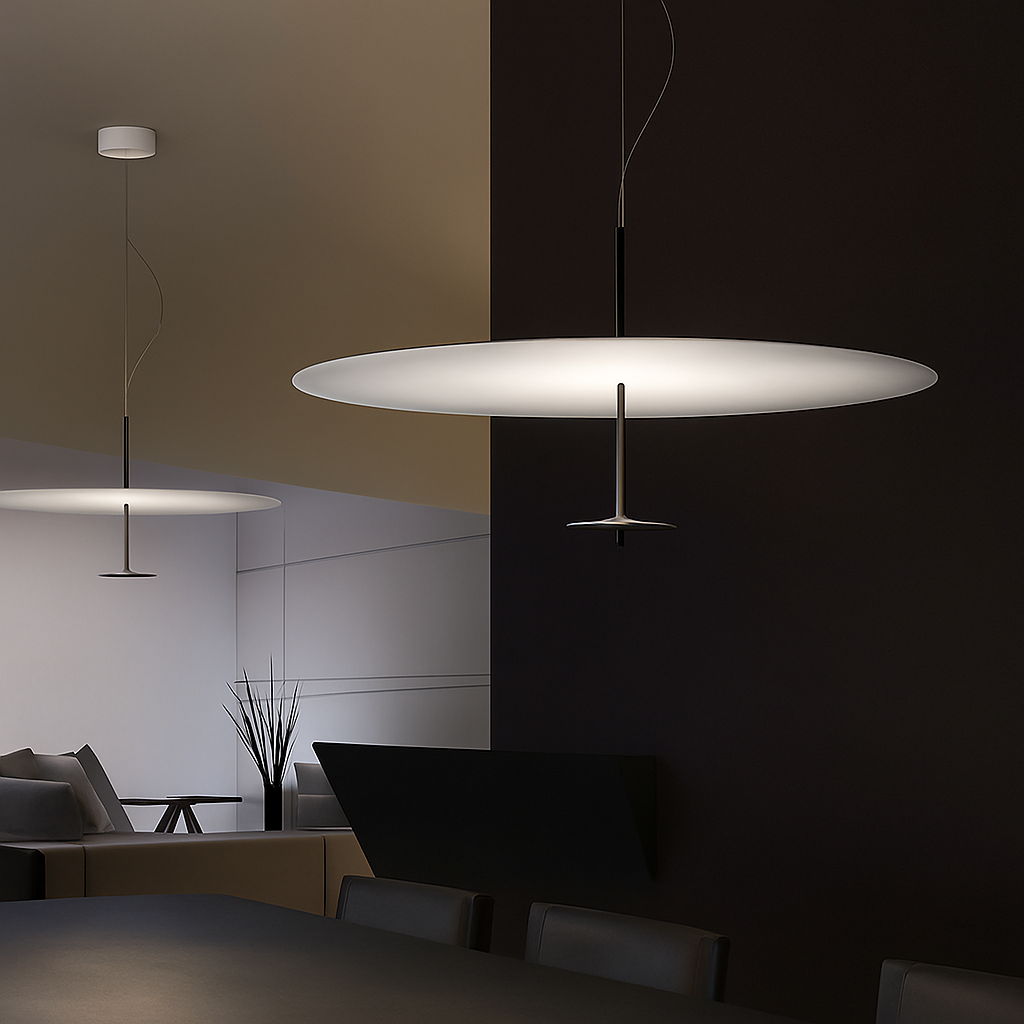 Jondariz | Circular Ultrathin Minimalist Pendant Light