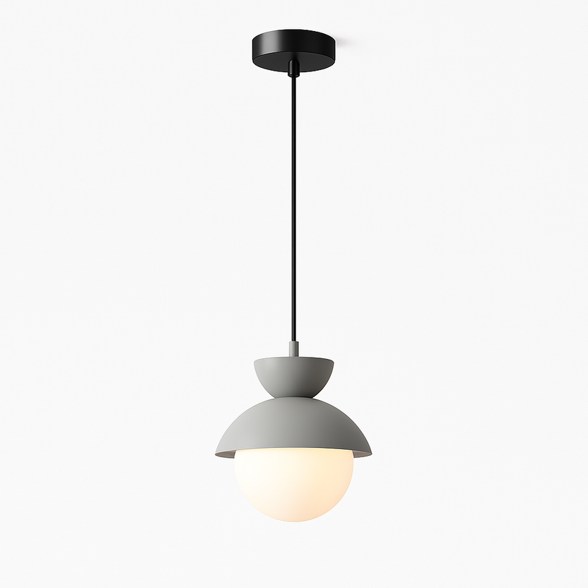 Velsatori | Nordic Circular Frosted Globe Pendant Light