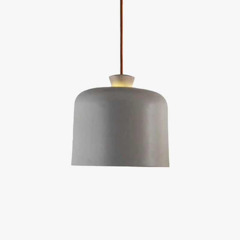 Velderan | Nordic Dome Wood Accent Pendant Light