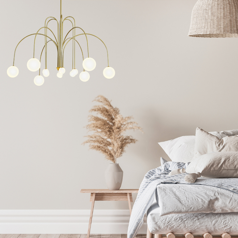 Elvandar | Minimalist Multi Sphere Globe Cluster Pendant Light